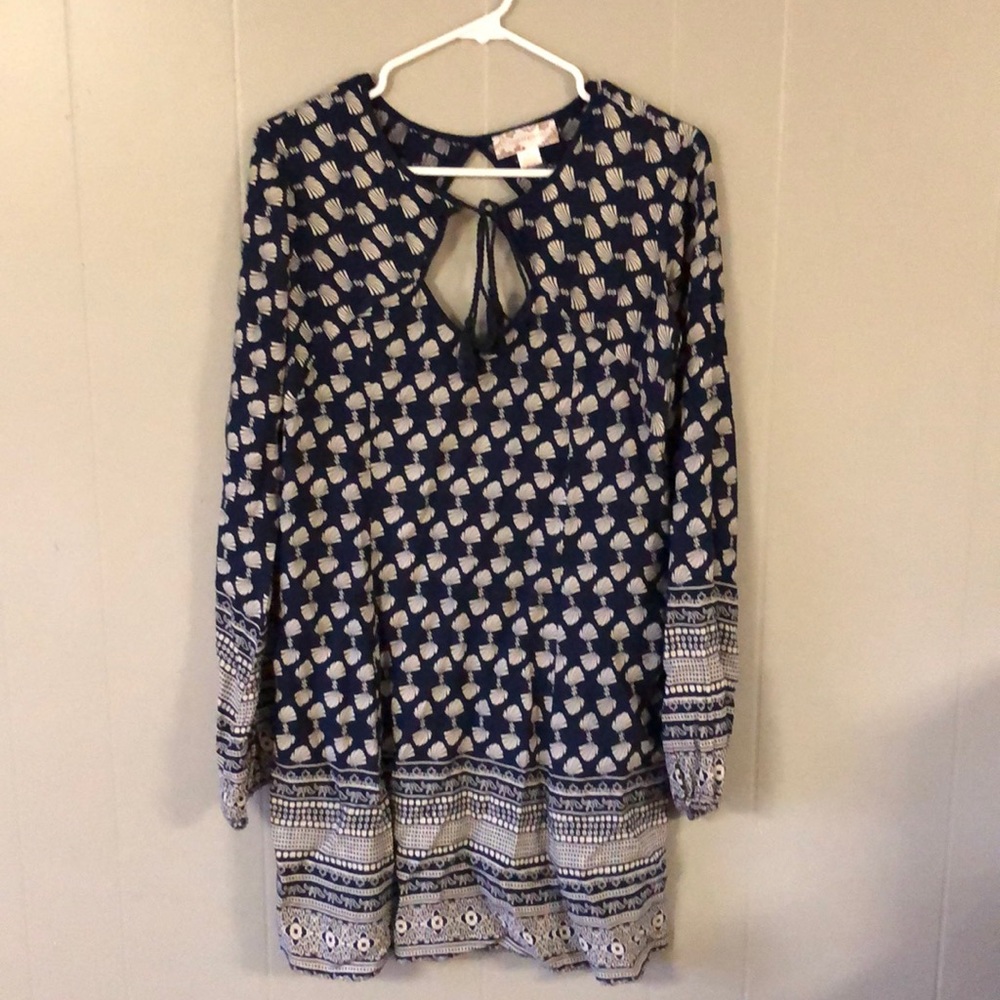 Band of Gypsies Bohemian Long Sleeve Dress